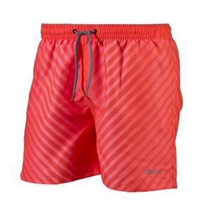 BECO, BECO BECO zwemshorts, binnenbroekje, elastische band, lengte 47 cm, 1 zakje, neon rood, maat L