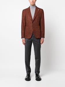 manuelritz Manuel Ritz Blazer met enkele rij knopen - Oranje