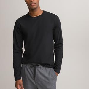 LA REDOUTE COLLECTIONS T-shirt met ronde hals en lange mouwen