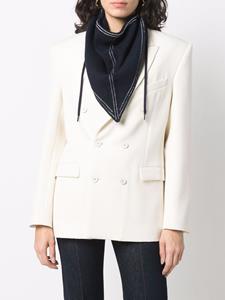 Barrie Kasjmier foulard - Blauw