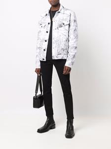 Philipp Plein Denim jack - Wit