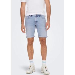 ONLY & SONS Jeansshort ONSPLY LIGHT BLUE 5189 SHORTS DNM NOOS