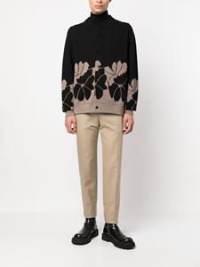 alexandermcqueen Alexander McQueen Pantalon met toelopende pijpen - Beige