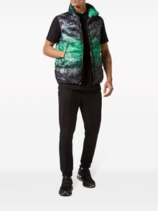 pleinsport Plein Sport Bodywarmer met camouflageprint - Grijs