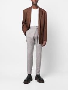 DSQUARED2 Broek met pied-de-poule print - Bruin