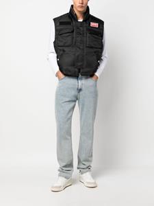 Kenzo Bodywarmer met logopatch - Zwart