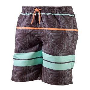 BECO zwemshorts | binnenbroekje | elastische band | lengte 48 cm | 3 zakjes | zwart/multi color |**