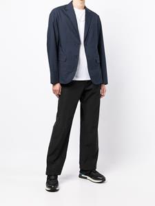 Armani Exchange Blazer met enkele rij knopen - Blauw