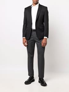 BOSS Blazer van scheerwol - Zwart