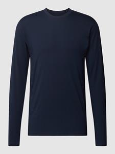 Mey Shirt met lange mouwen en ronde hals, model 'HYBRID'