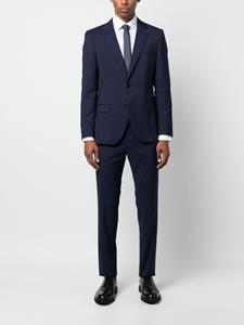 BOSS Blazer met enkele rij knopen - Blauw