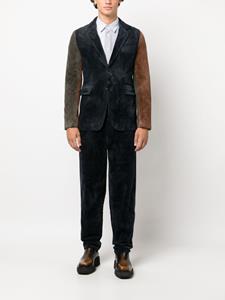commedesgarçonsshirt Comme Des Garçons Shirt Ribfluwelen broek - Blauw