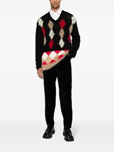 commedesgarçonsshirt Comme Des Garçons Shirt Fluwelen broek - Zwart