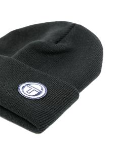 sergiotacchini Sergio Tacchini Ribgebreide muts - Zwart