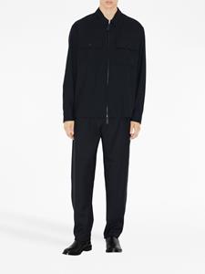 Burberry Wollen broek - Blauw