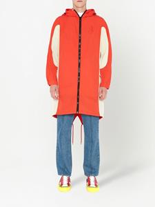 jwanderson JW Anderson Parka met colourblocking - Rood
