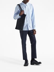 Prada Wollen pantalon - Blauw