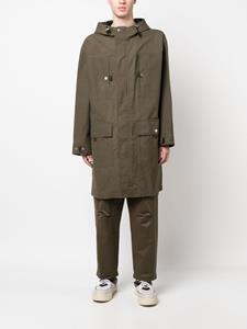 A.P.C. Parka met capuchon - Groen