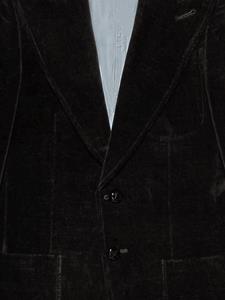 Gucci Blazer met enkele rij knopen - Zwart