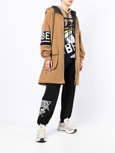 Iceberg Parka met logoprint - Bruin