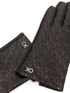 calvinklein Calvin Klein Leren handschoenen - Zwart