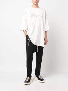 rickowensxchampion Rick Owens X Champion Trainingsbroek met geborduurd logo - Zwart