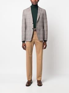 Geruite blazer - Bruin