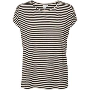 veromoda Vero Moda Vmava Plain Ss Top Stripe Ga Jrs  N: