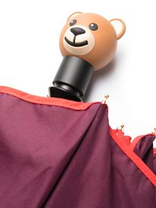 Moschino Paraplu met teddybeerprint - Rood
