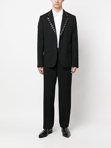 Alexander McQueen Blazer met ringlets - Zwart