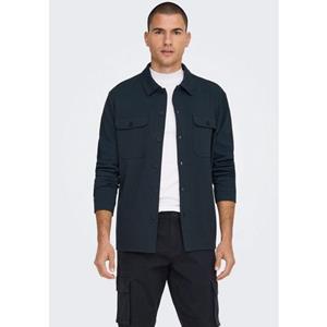 ONLY & SONS Langarmhemd "ONSNEWKODYL OVERSHIRT SWEAT NOOS"