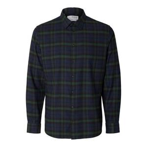 SELECTED HOMME Langarmhemd "SLHSLIMOWEN-FLANNEL SHIRT LS NOOS"