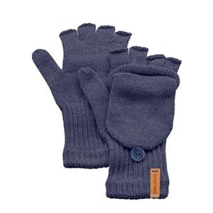 chillouts Gebreide handschoenen Thilo Glove wordt door de klep tot wanten, duim gesloten