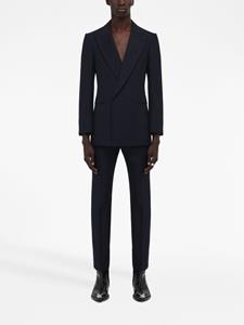 Alexander McQueen Blazer met puntige revers - Zwart