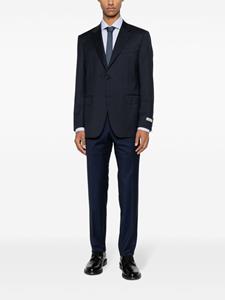 Corneliani Slim-fit broek - Blauw