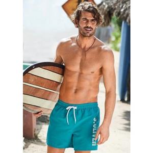 S.Oliver RED LABEL Beachwear Zwemshort met logoprint opzij