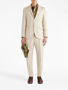 ETRO Gestreepte blazer - Beige