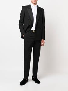 dolce&gabbana Dolce & Gabbana Broek met logogesp - Zwart