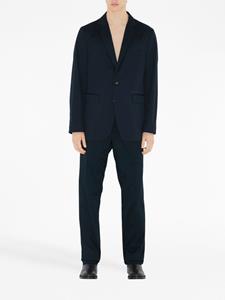 Burberry Blazer met gekerfde kraag - Blauw