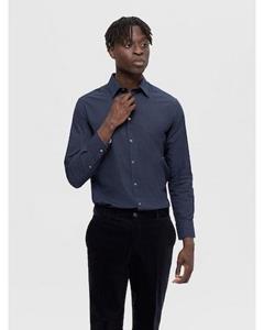 SELECTED HOMME Langarmhemd "SLHSLIMSOHO-DETAIL SHIRT LS NOOS"