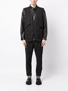nicolasandreastaralis Nicolas Andreas Taralis Gilet met V-hals - Zwart