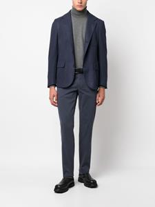 Corneliani Blazer met enkele rij knopen - Blauw