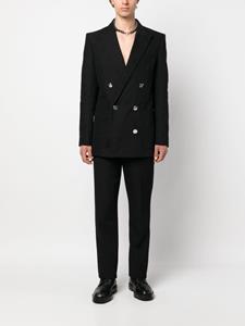 Balmain Blazer met dubbele rij knopen - Zwart