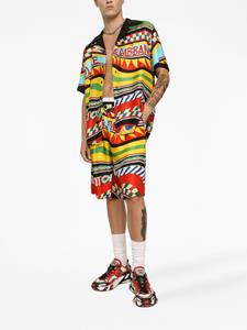 dolce&gabbana Dolce & Gabbana Zijden bermuda shorts - Veelkleurig