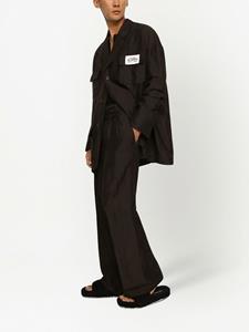dolce&gabbana Dolce & Gabbana Geplooide pantalon - Bruin