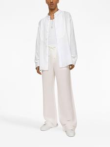 dolce&gabbana Dolce & Gabbana Broek met trekkoordtaille - Wit