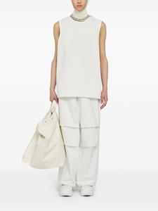 jilsander Jil Sander Broek met toelopende pijpen - Wit