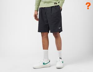 Nike Life Pleated Chino Shorts, Black