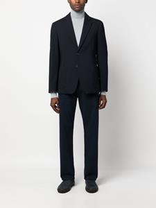 Giorgio Armani Blazer met gekerfde revers - Blauw