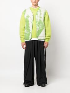 Y-3 Spencer met grafische print - Wit